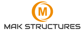 MAK Structures Logo black text