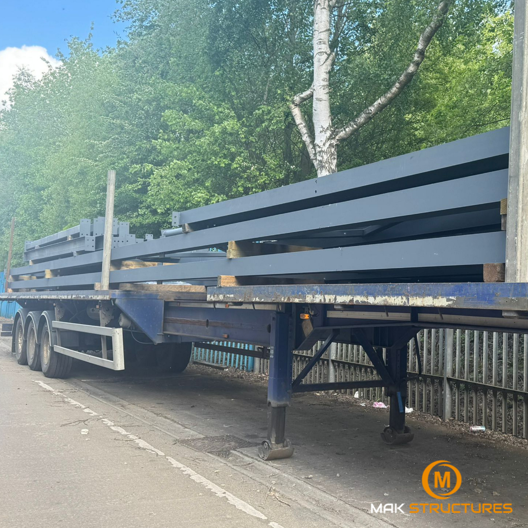 Structural steel delivery
