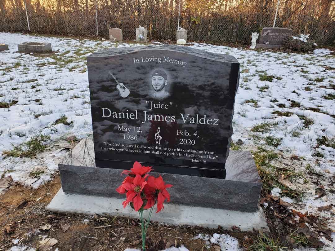 Daniel James Valdez Monument — Adrian, MI — Adrian Monuments