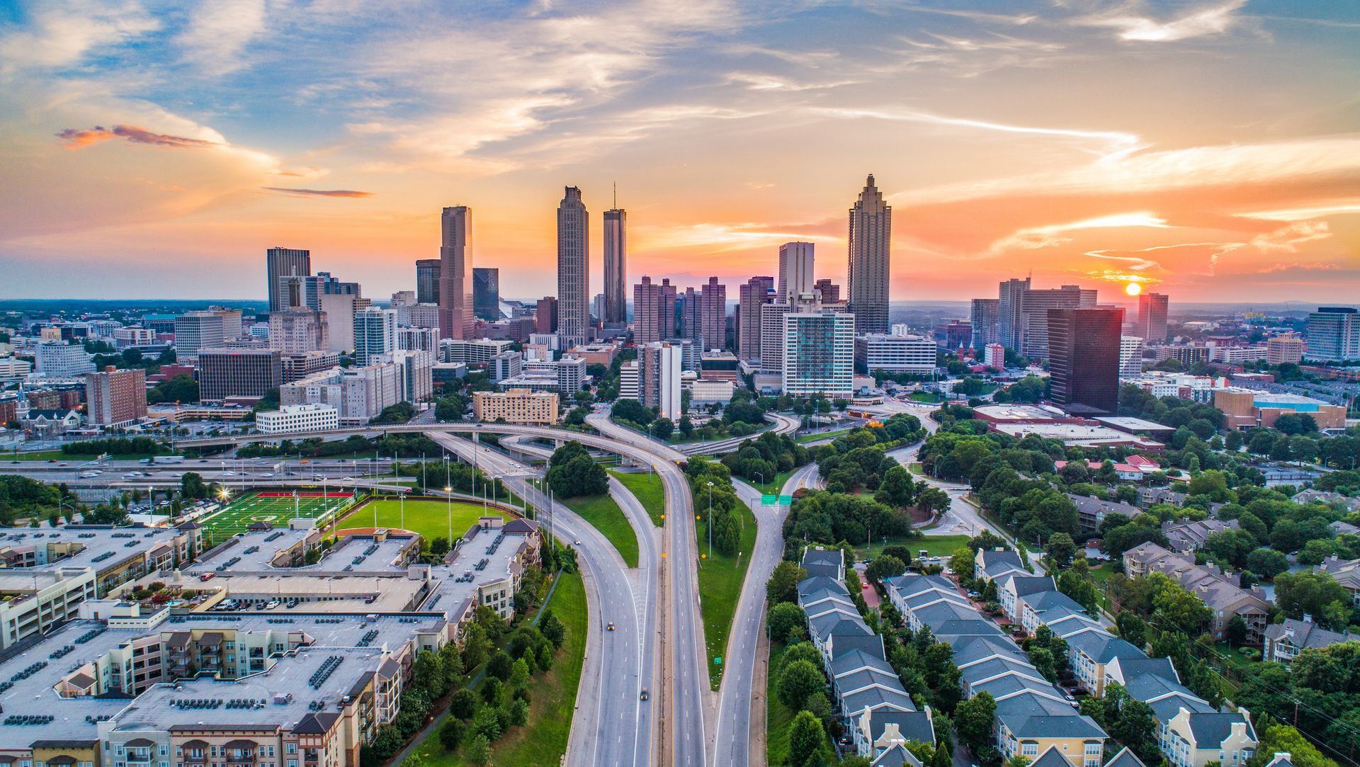 skyline of Atlanta, GA
