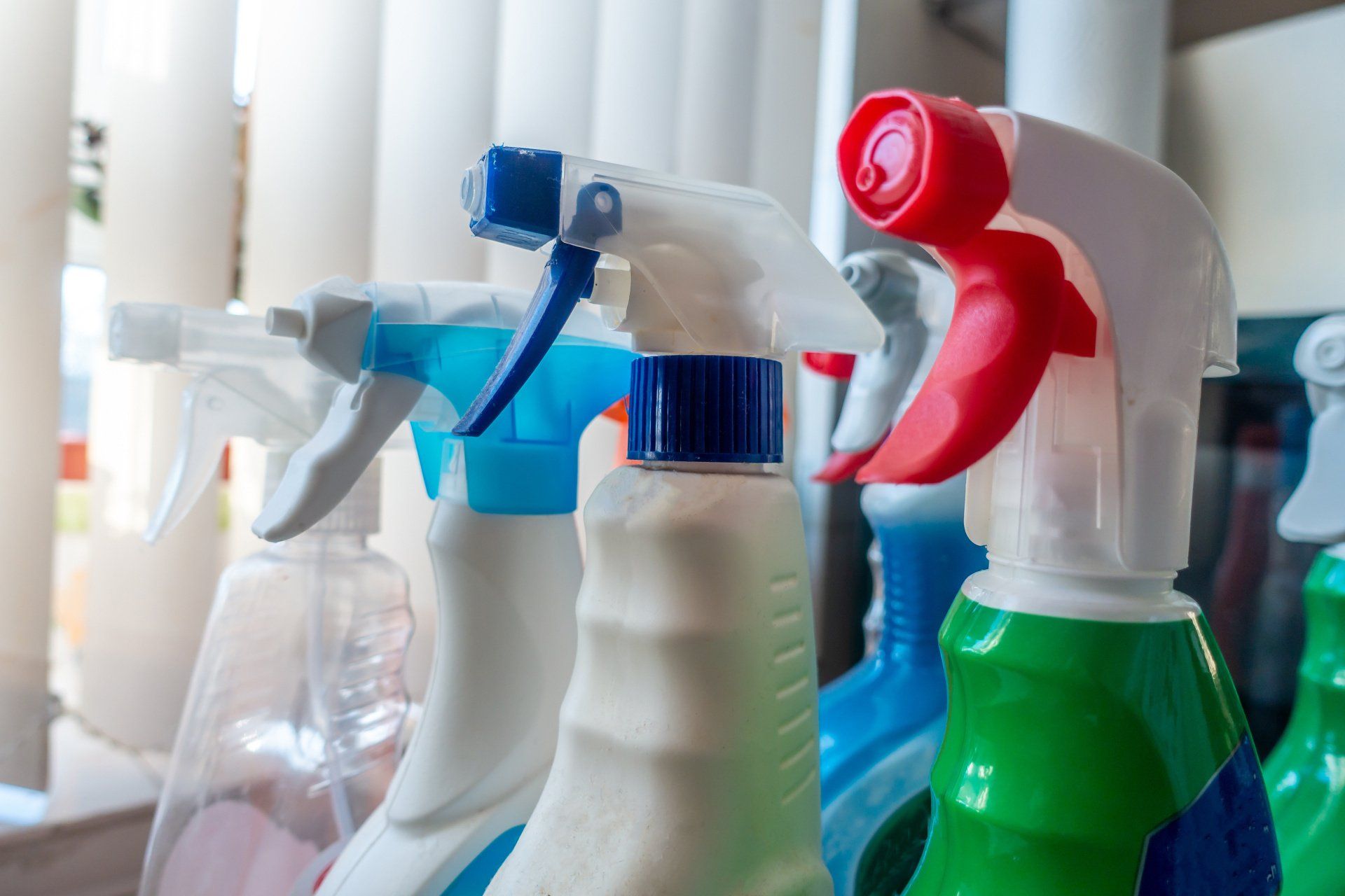bleach and other cleaners