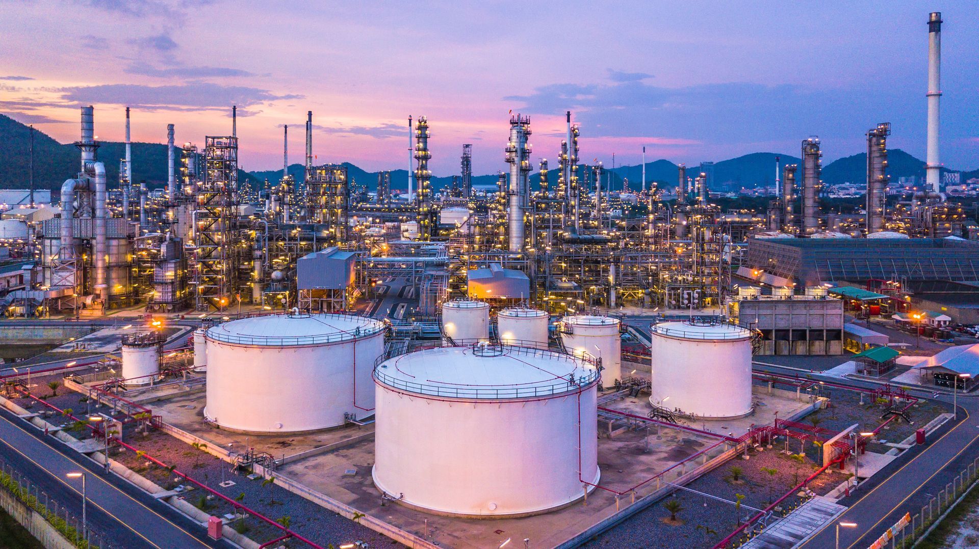 oil refinery in Atlanta, Georgia
