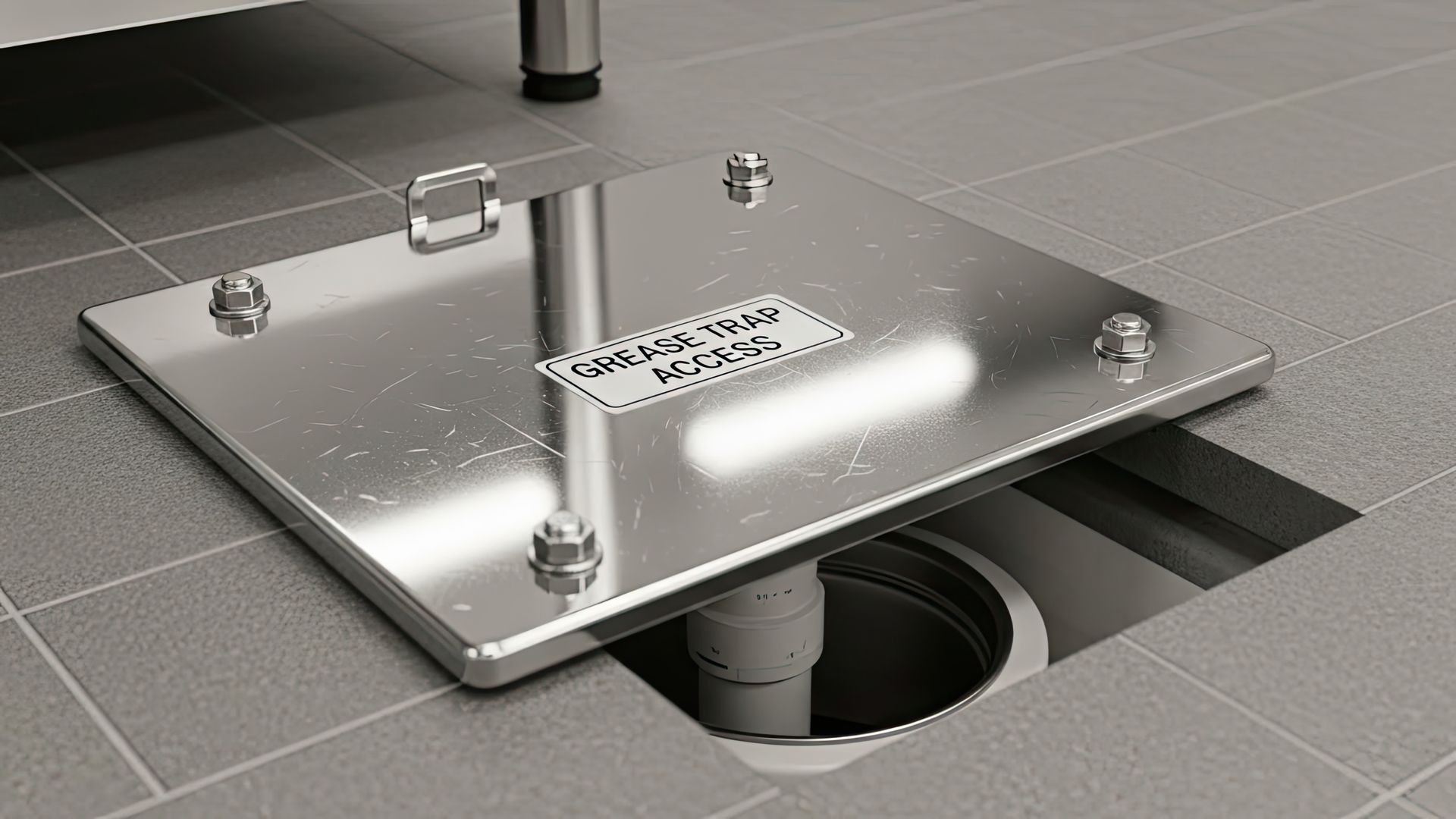 grease trap installation