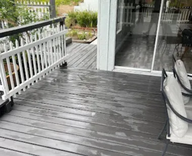 Pressure Washing Deck