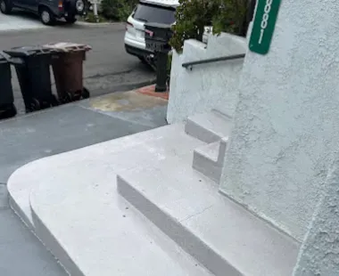 Pressure Washing Stairs