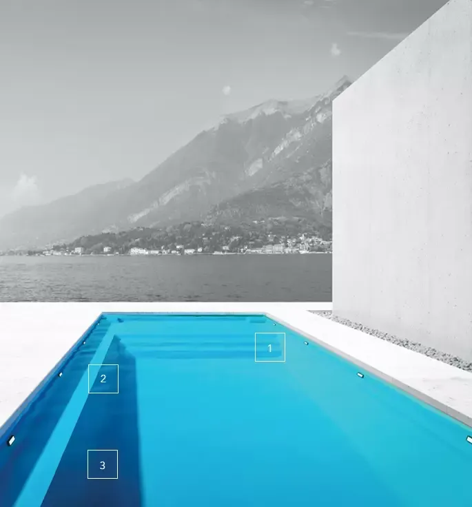 Serene pool diagram
