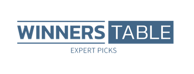 WINNERS TABLE logo in blue and gray with “EXPERT PICKS” tagline underneath