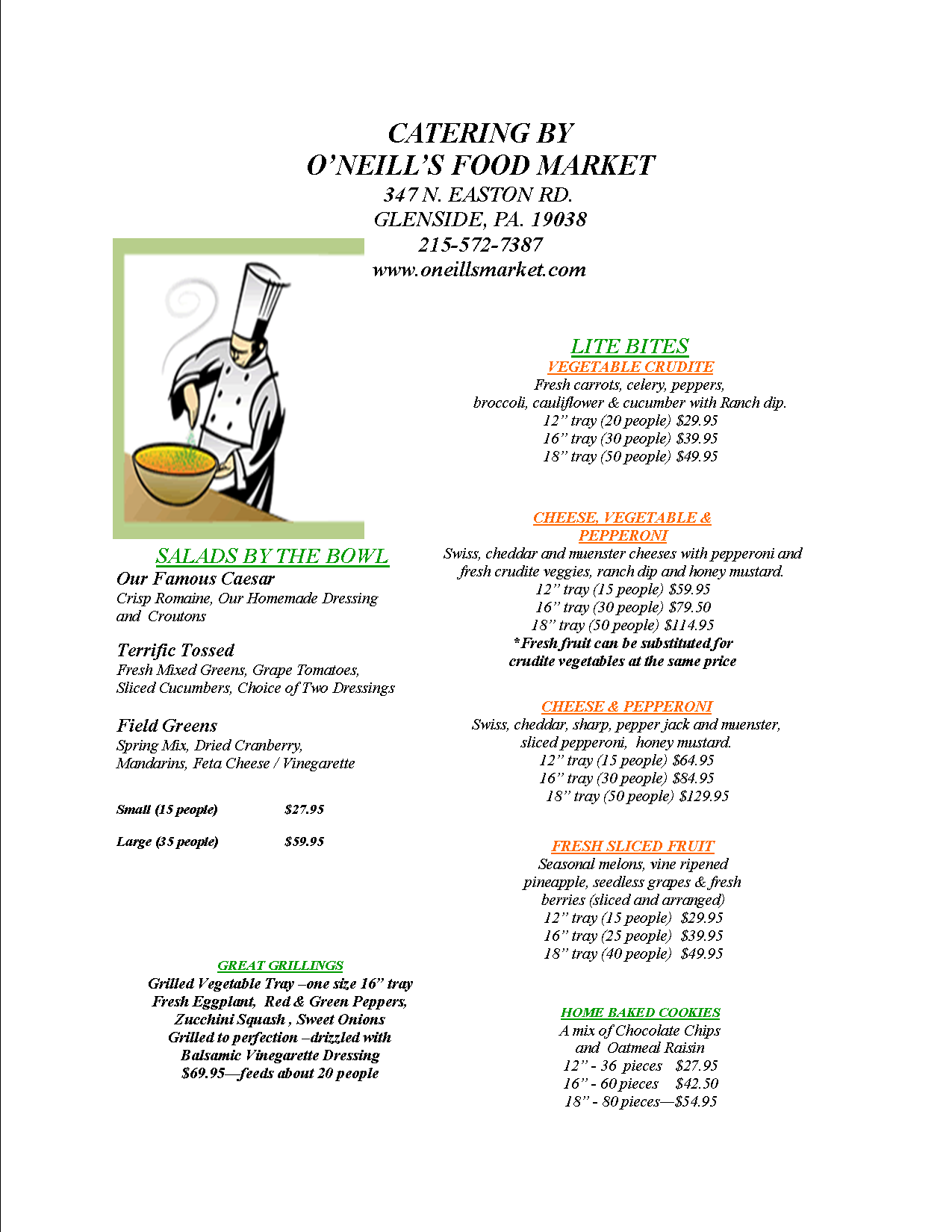 oneillsmarket