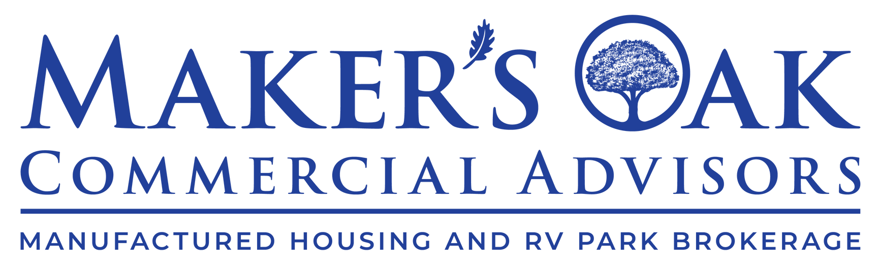 maker's oak commercial real estate logo