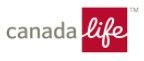 Canada Life logo with gray text and a red square containing the word “life” in white.