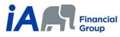 IA Financial Group logo in blue and gray with a stylized elephant icon