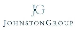 Johnston Group logo with stylized JG initials in teal and gray