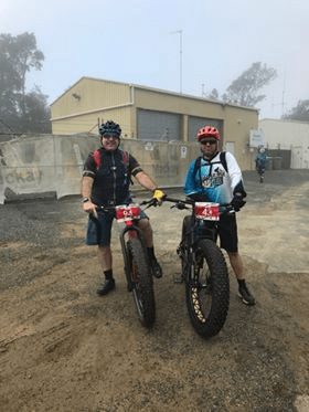 Chained Mountain Bike — Gladstone Bicycle Centre in Gladstone, QLD
