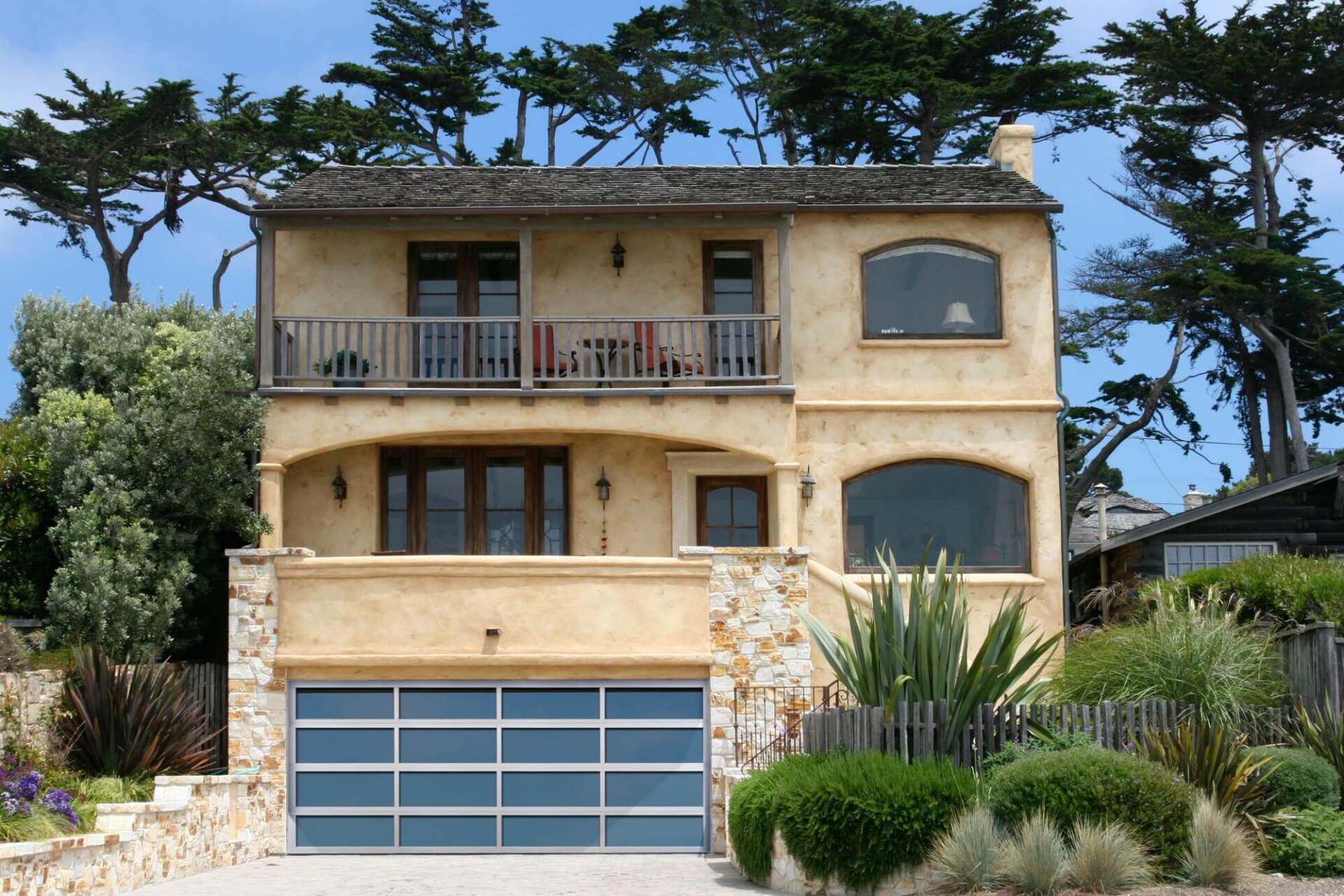 Full VIew Garage Door Spanish Style