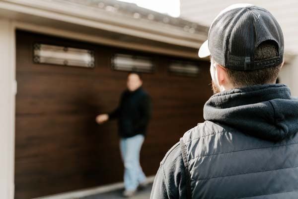 Open Garage Doors | Woodlook Garage Door