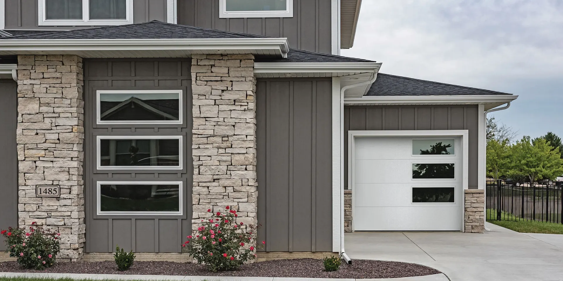 Contemporary Garage Doors Homes