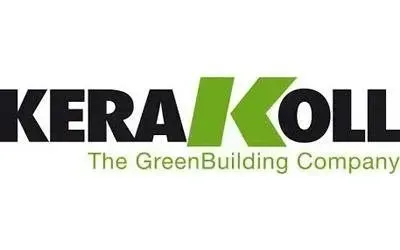 Logo KeraKoll, testo nero con 