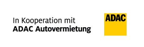Das ADAC Clubmobil-Logo ist gelb und schwarz auf weißem Grund.
