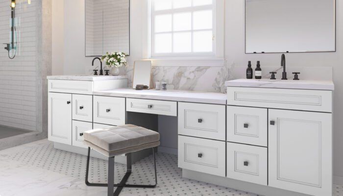 CNC Cabinets Bathroom Vanity Country