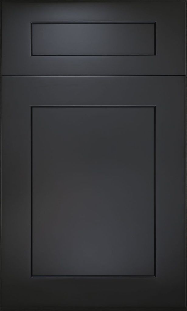Black Shaker Highland Cabinetry Black Shaker
