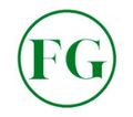 Green circle with the letters FG inside.
