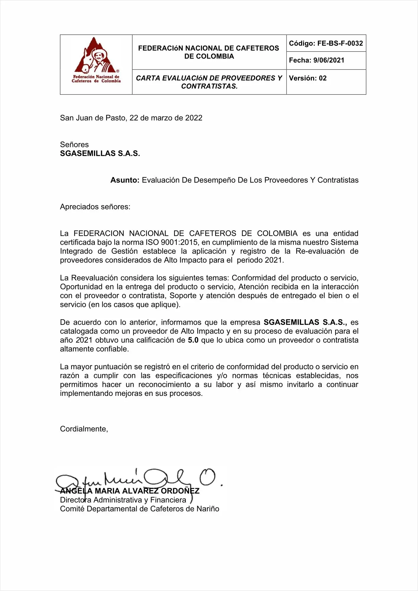 SGA Semillas