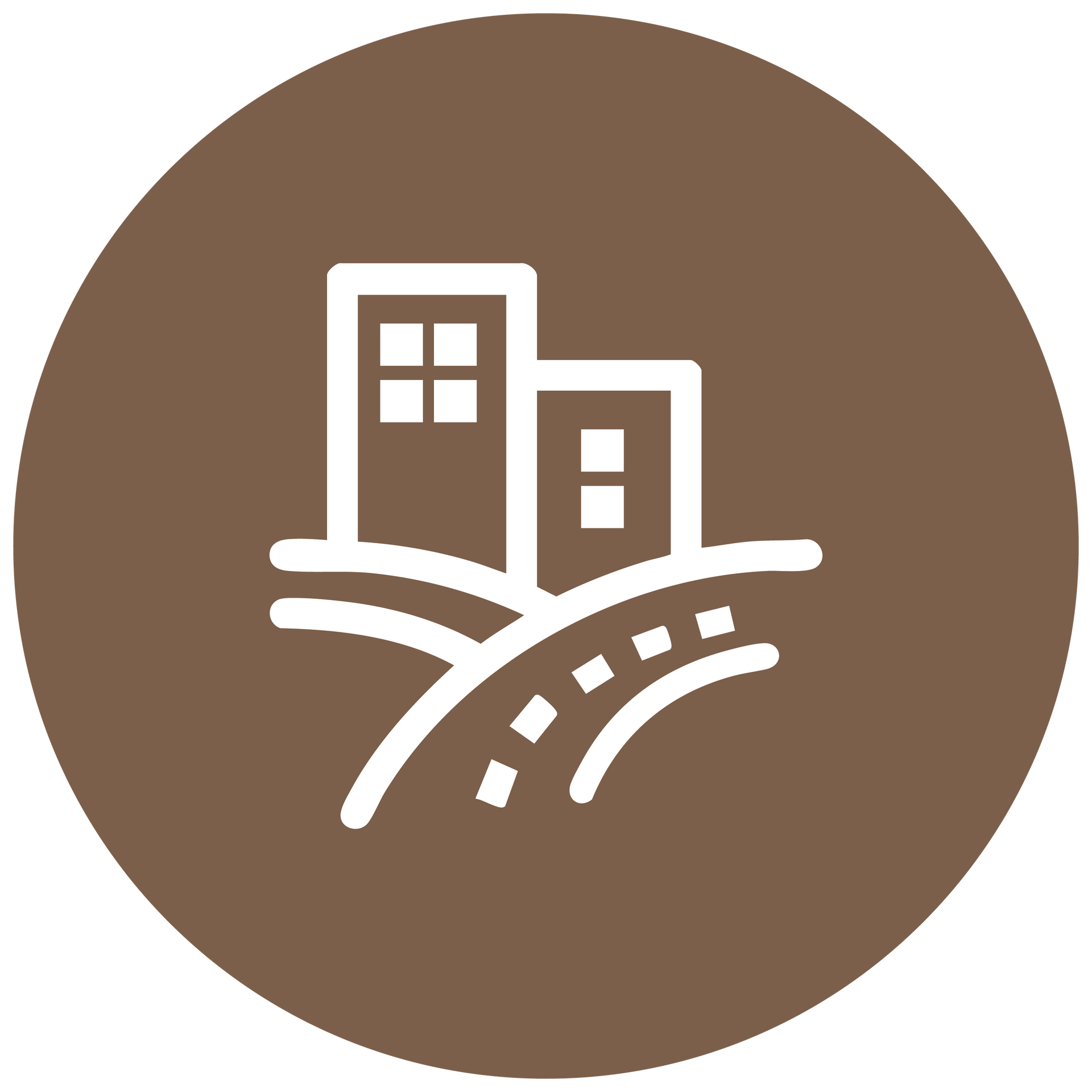 developed areas mark logo