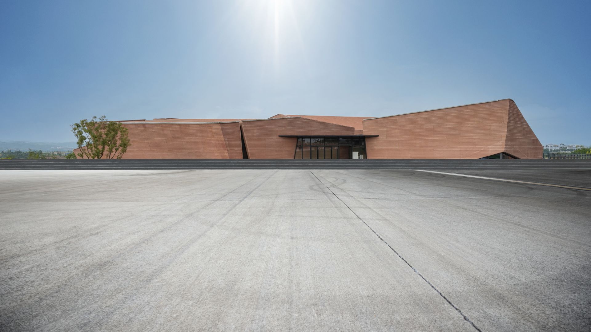 Flat roofing enhances a building’s exterior with clean, modern geometric lines.