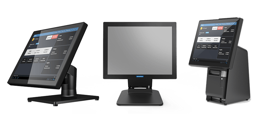 point-of-sale system with dual display