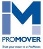 Blue and white ProMover logo with the slogan “Trust your move to a ProMover.”