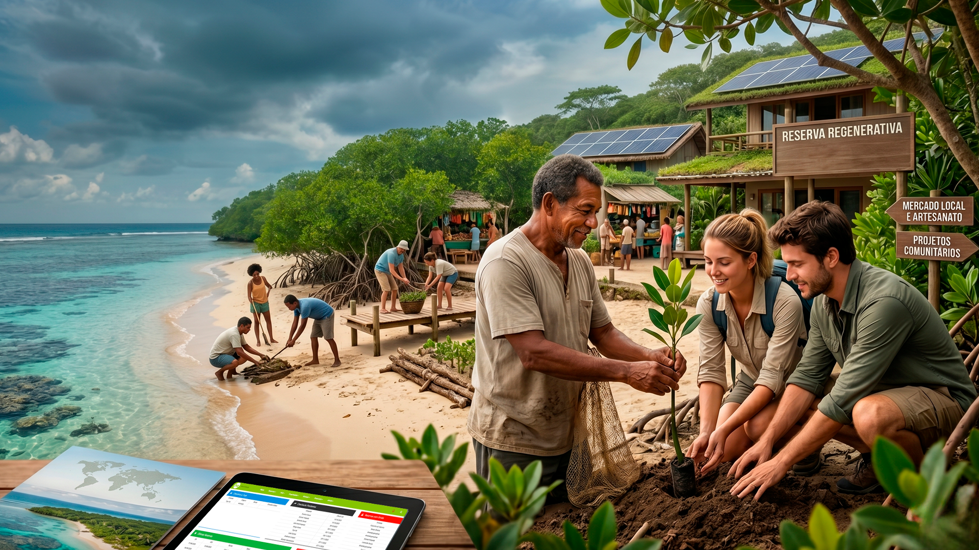 Turismo regenerativo: sustentabilidade que aumenta lucros