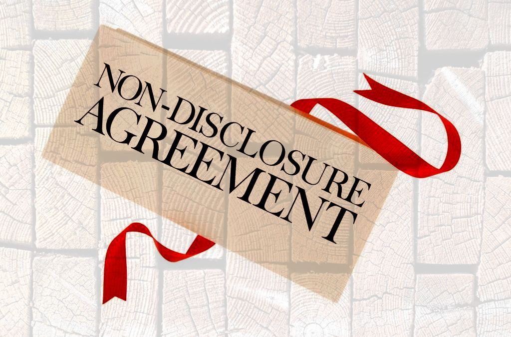 Non-disclosure agreement sign