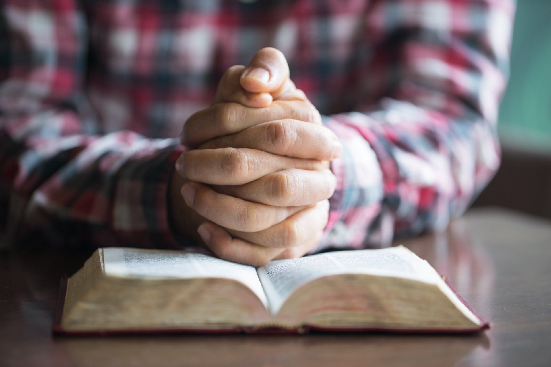 Man Reading the Bible — Louisville, KY — Shively Baptist Church