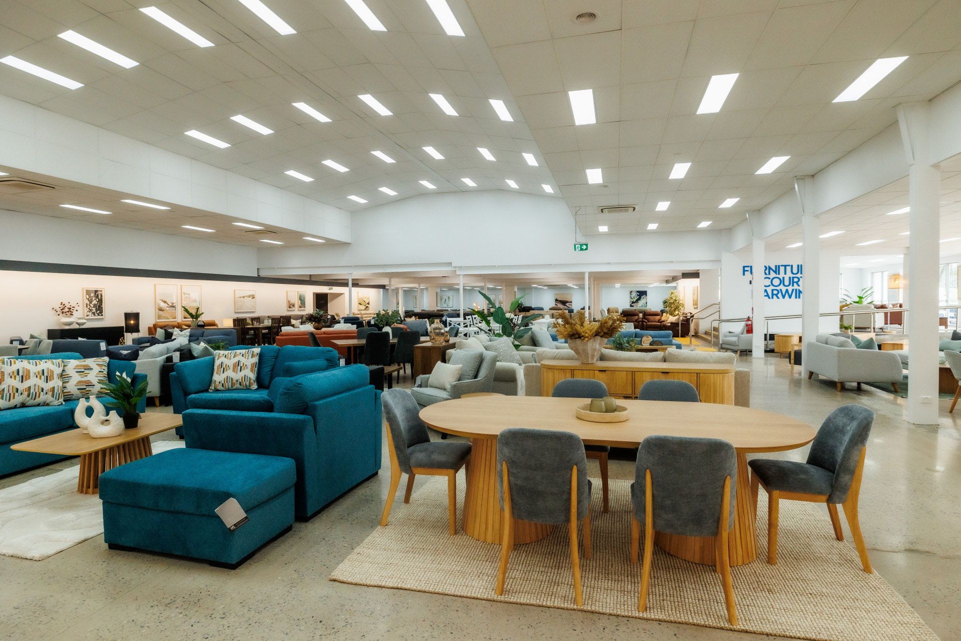 A furniture show room with dining table in it — The Comfort Zone Darwin In Nightcliff, NT