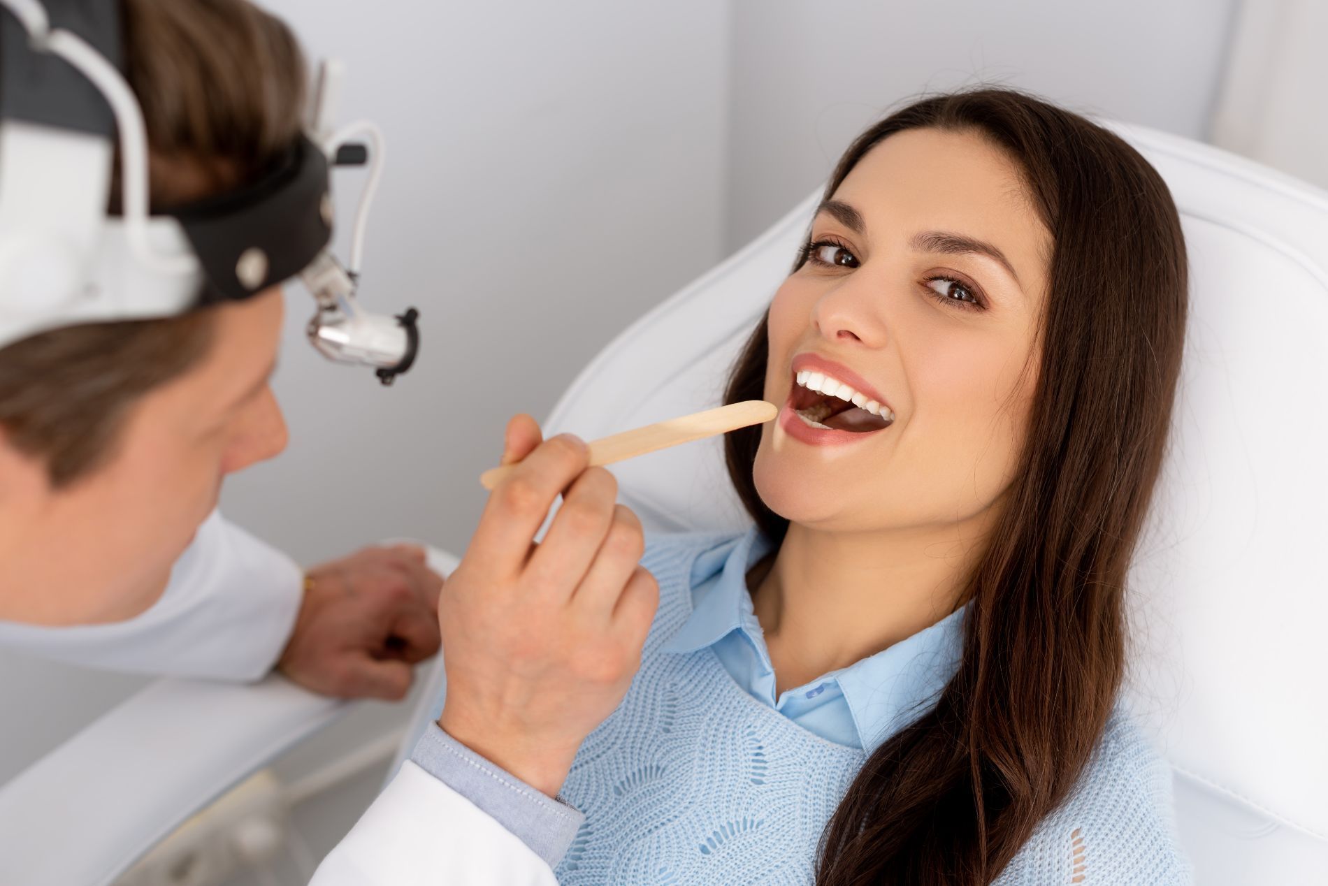 Throat exam