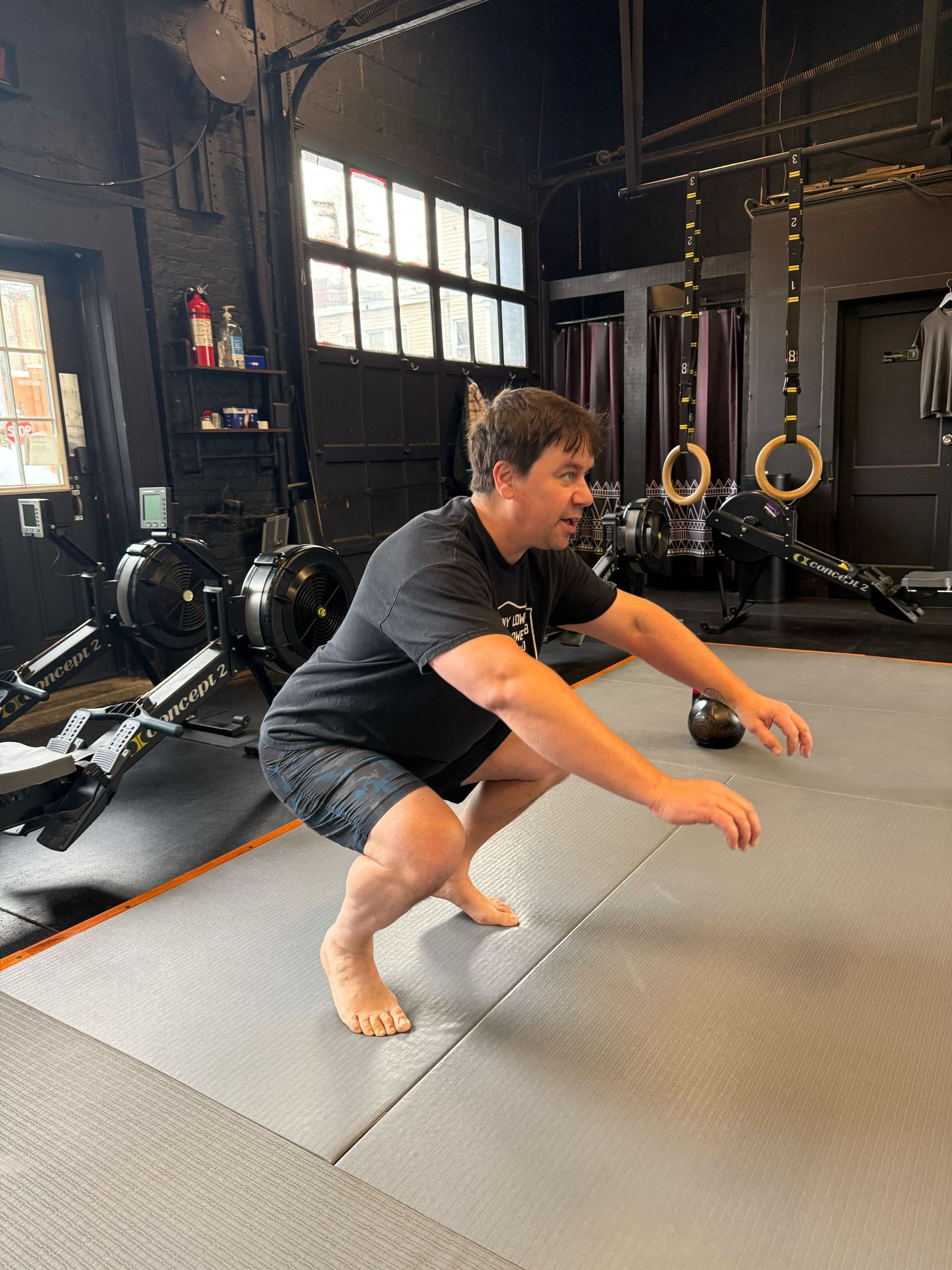 Small group strength and conditioning class at Soma MVMT in Maplewood, NJ, building energy, mobility