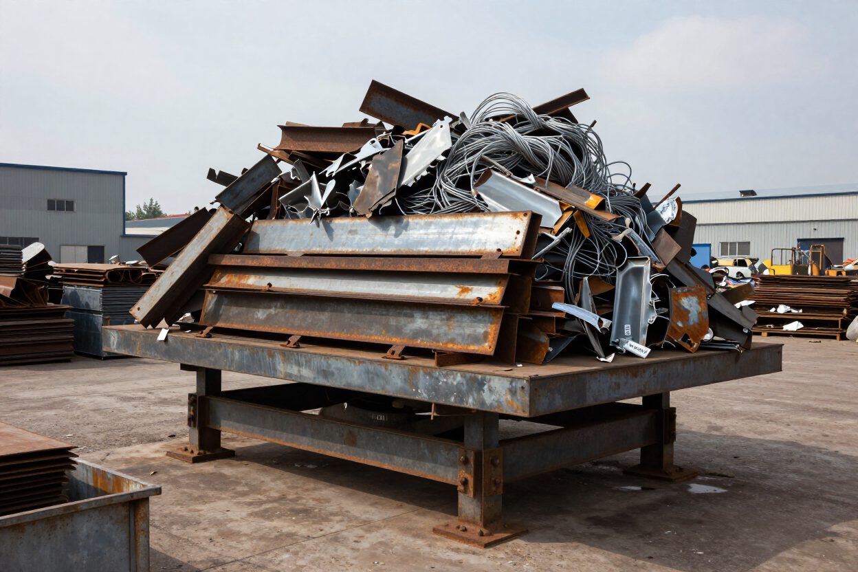 Commercial scrap metal recycling