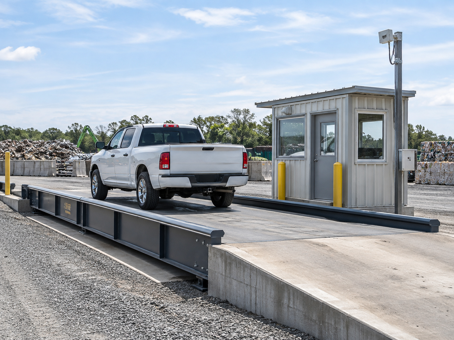 Certified vehicle scale for DMV vehicle weighing in San Jacinto