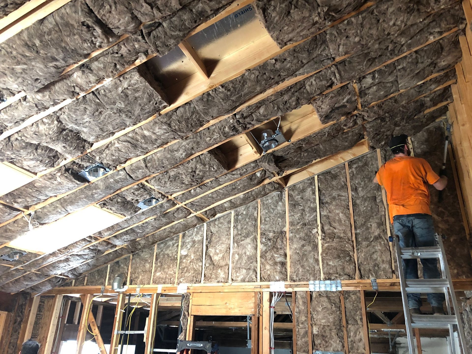 insulated attic