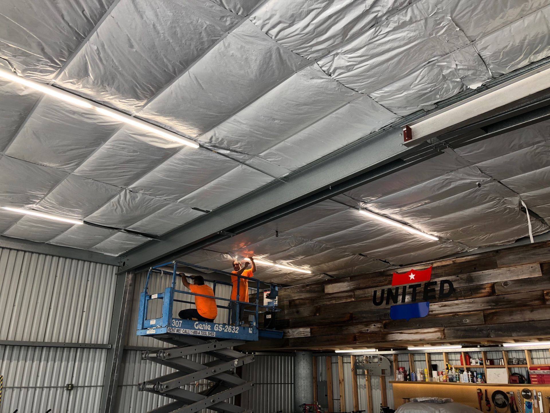 insulated ceiling