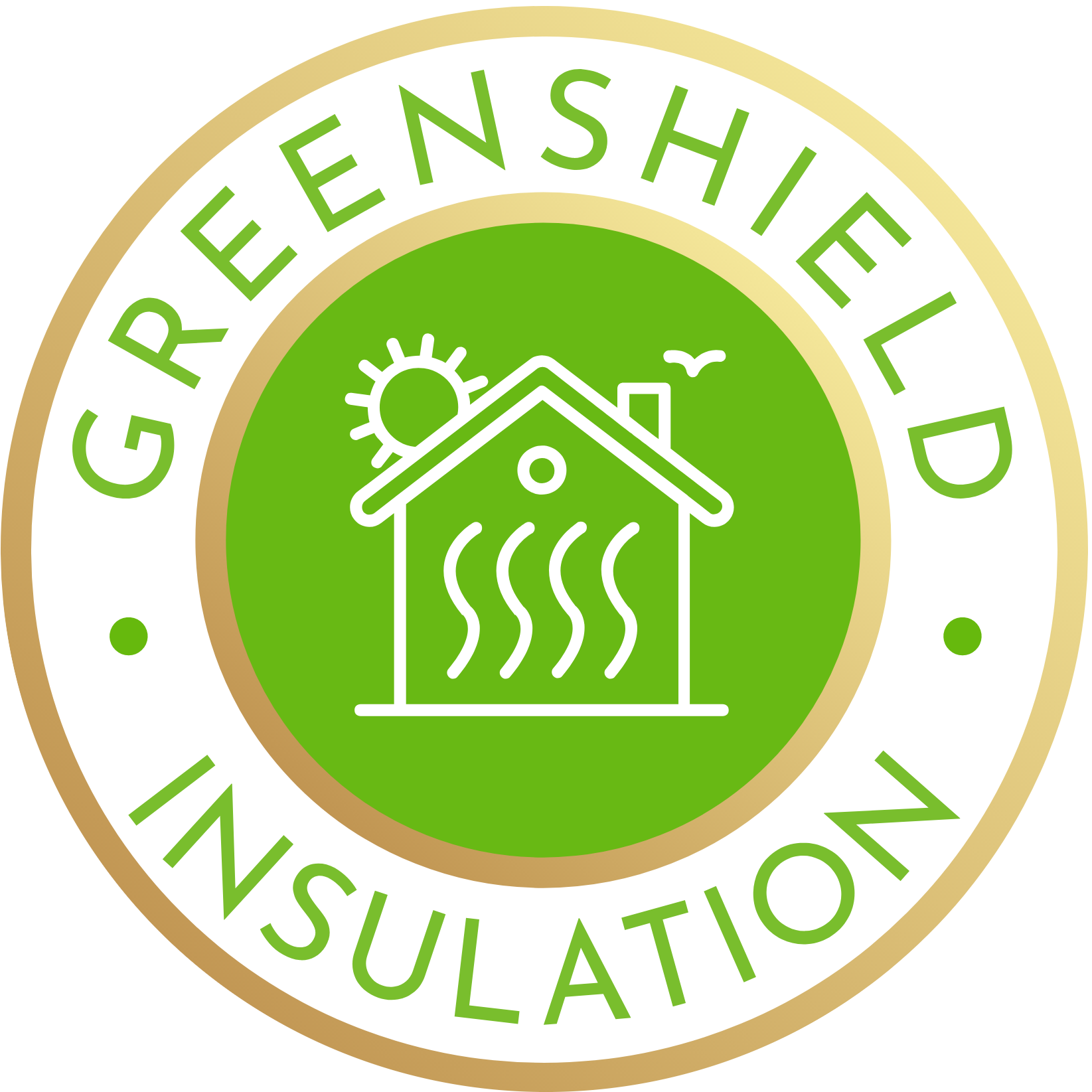 Greenshield white logo