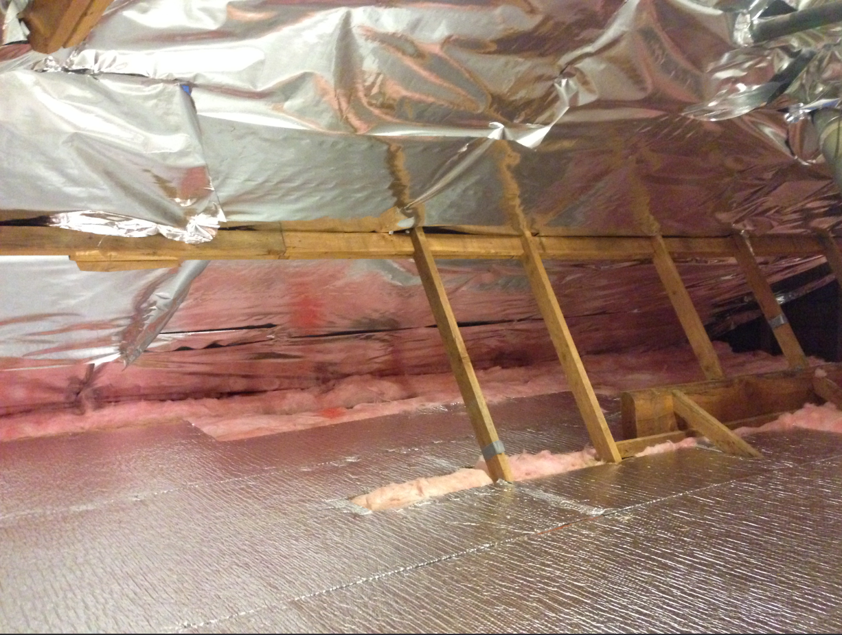 radiant ceiling insulation