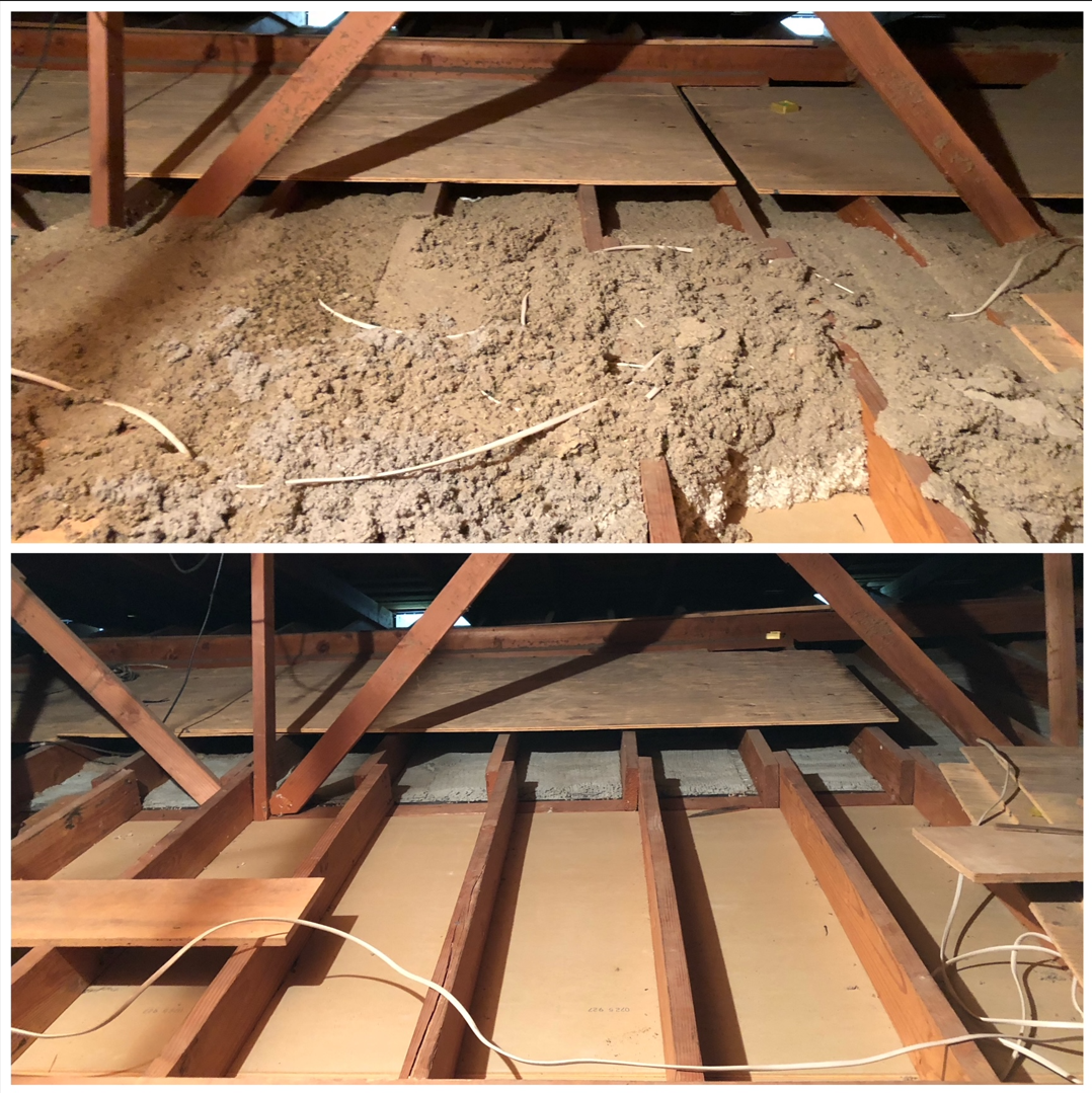 rolling up insulation