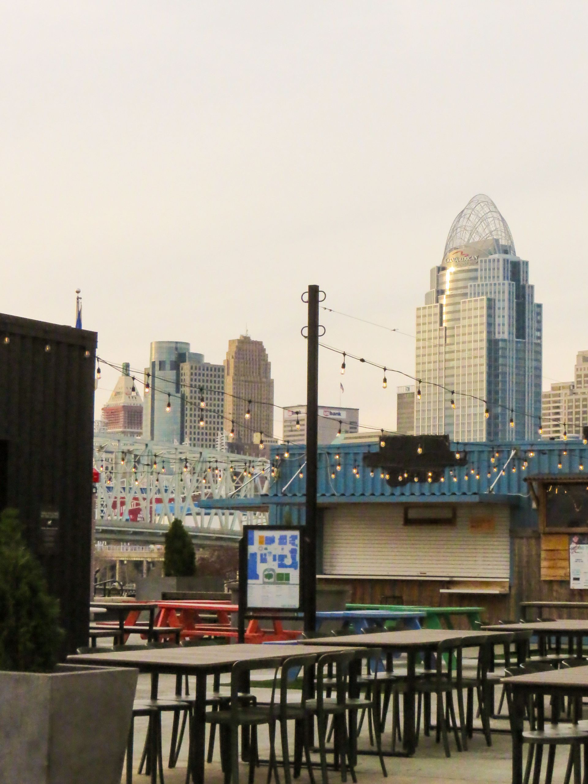 Newport, KY riverfront view near Cincinnati - ARCH Property Management service area