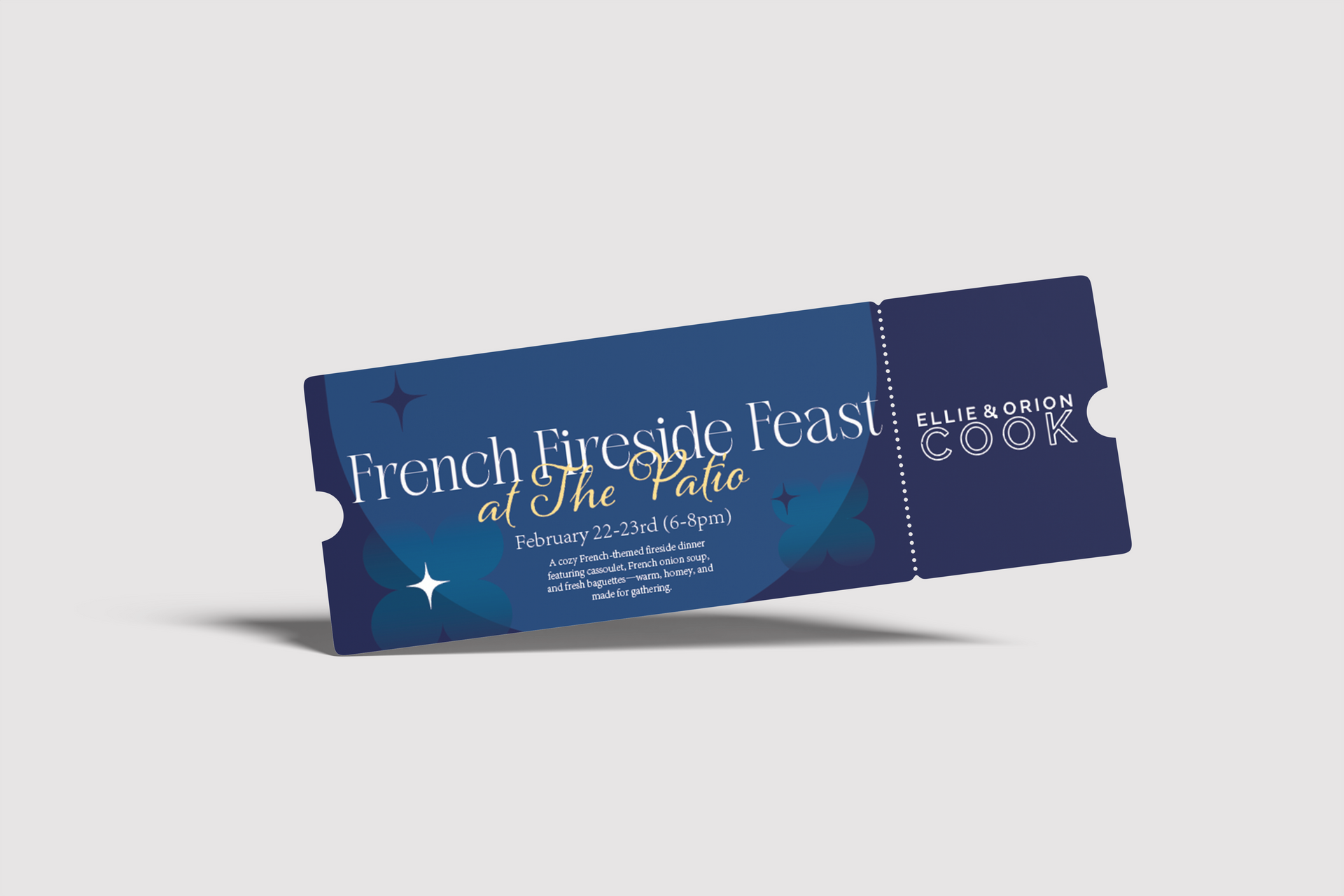 Orange ticket image for local event