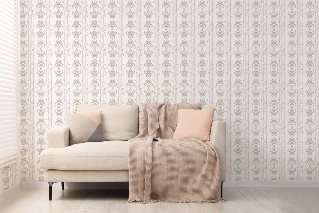 Couch and Wallpaper