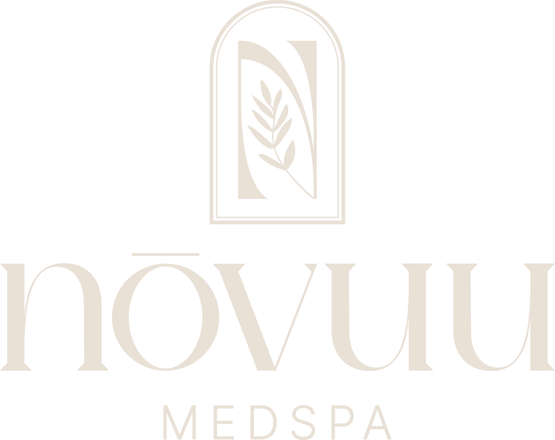 Novuu Logo in white