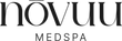 Novuu Medspa logo in black text on a white background