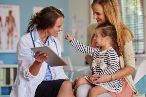 Mom and Daughter Smiling to a Doctor – Chester, SC – Mante Pediatrics Mom and Daughter Smiling to a Doctor – Chester, SC – Mante Pediatrics