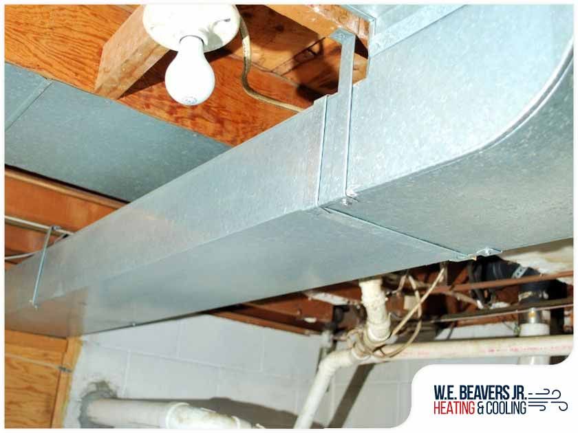 A picture of a heating and cooling system from we beavers jr.